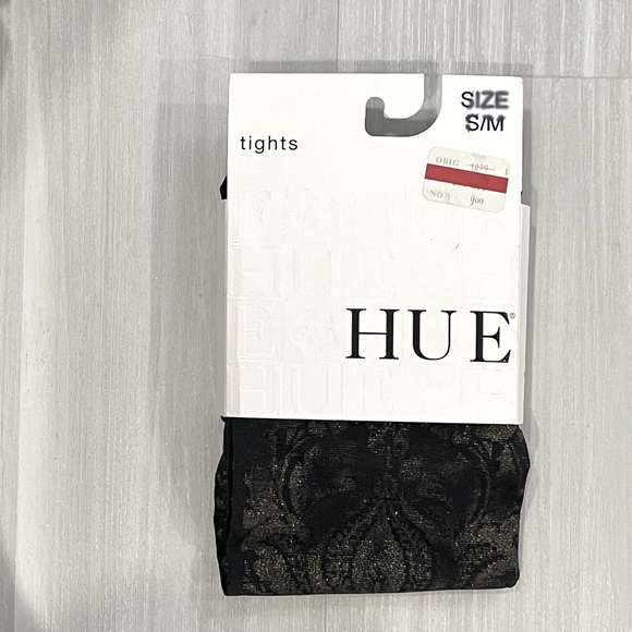 Metallic Baroque Tights - Picture 4 of 6